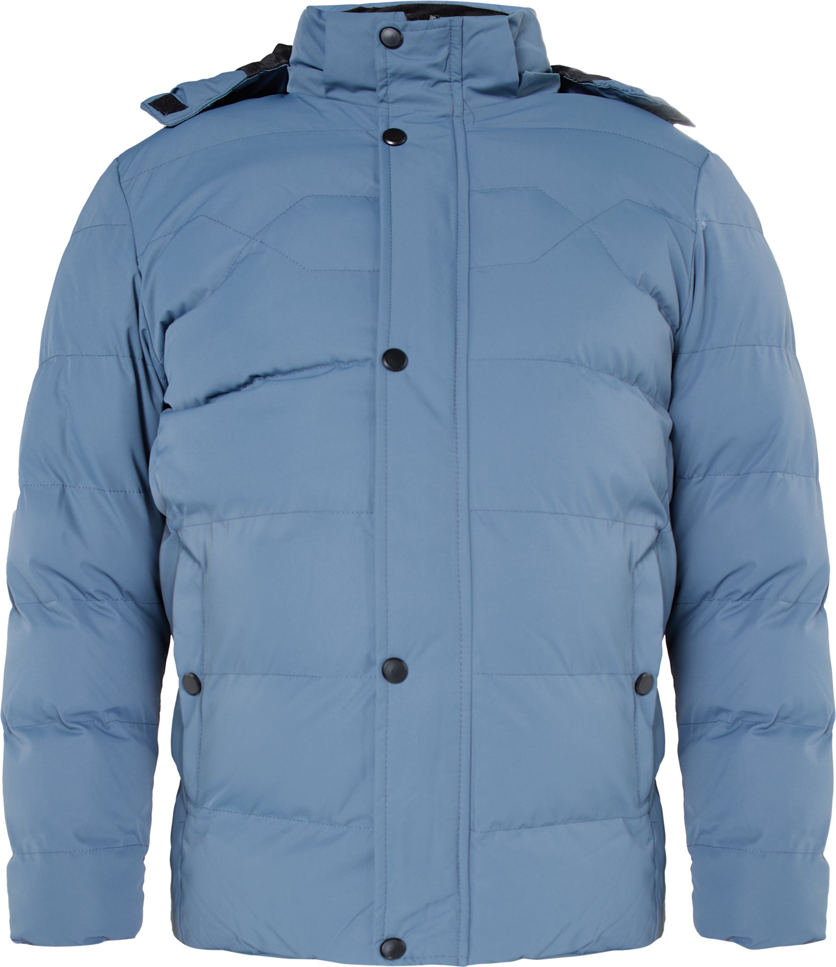 Mo Wattierte Steppjacke Herren Jeansblau