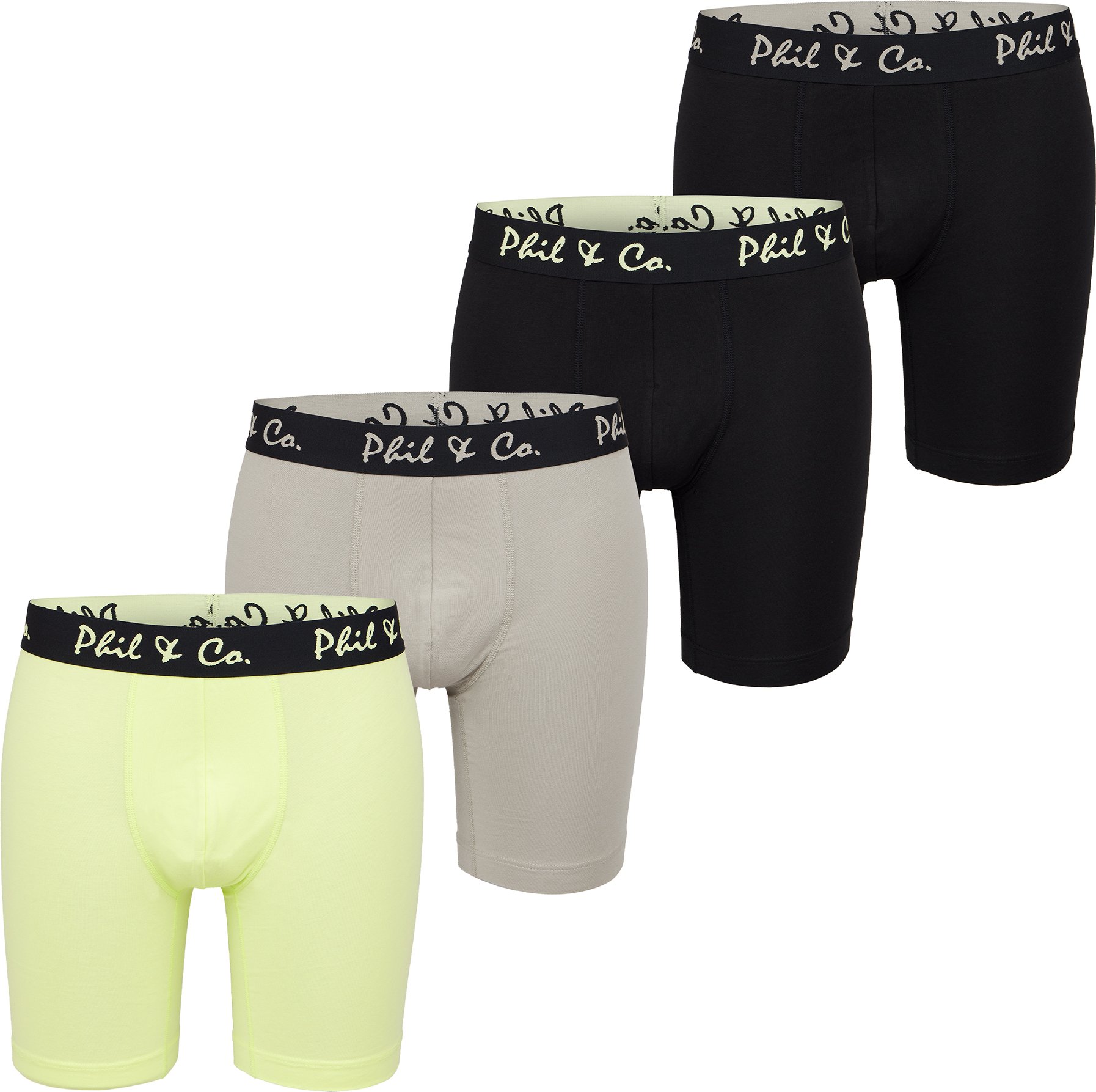 Thumbnail - Retro Boxer Long Boxer 4-Pack
