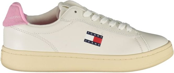 Tommy Hilfiger Bianco Polyurethan Damen Sneaker