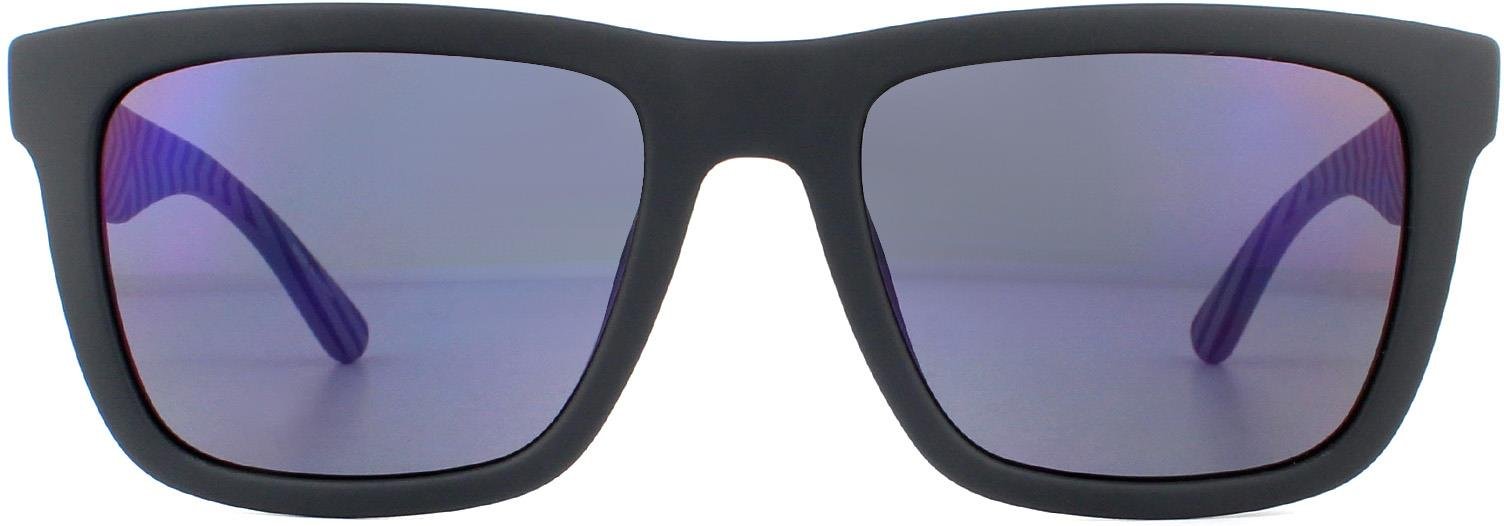 Lacoste Rectangle Mens Matte Blue Navy Blue Sonnenbrillen