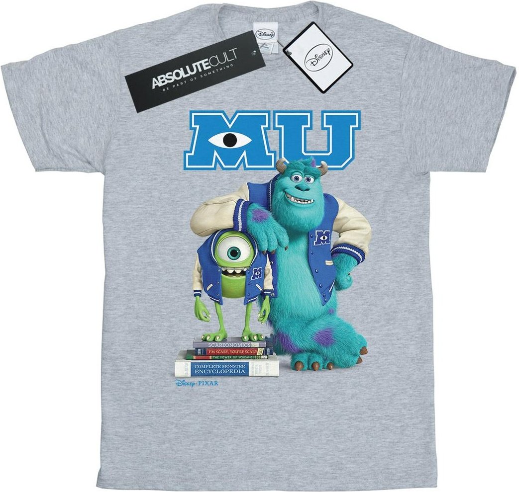 Disney - "Monsters University" T-Shirt für Herren (Grau)