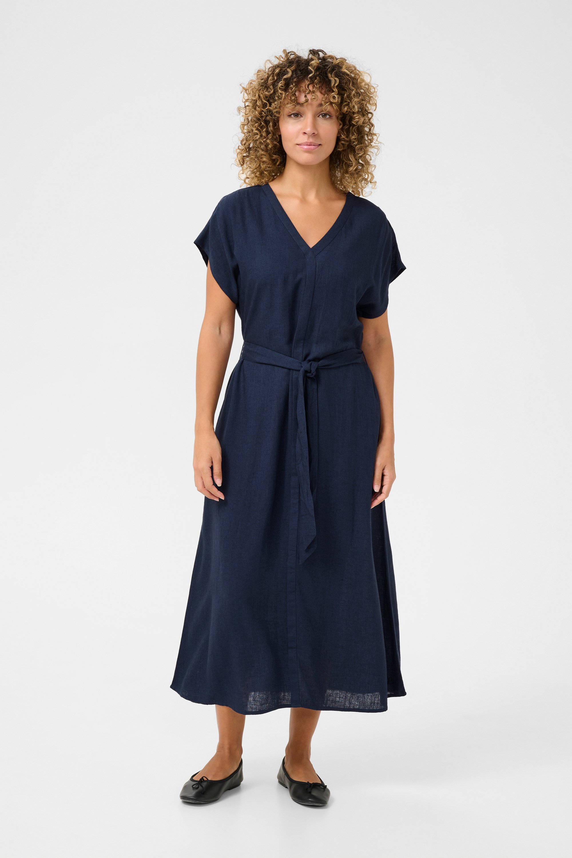 Kleid A-shape navy