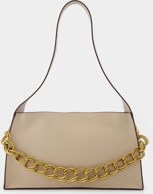 Kesme Tasche aus elfenbeinfarbenem Leder