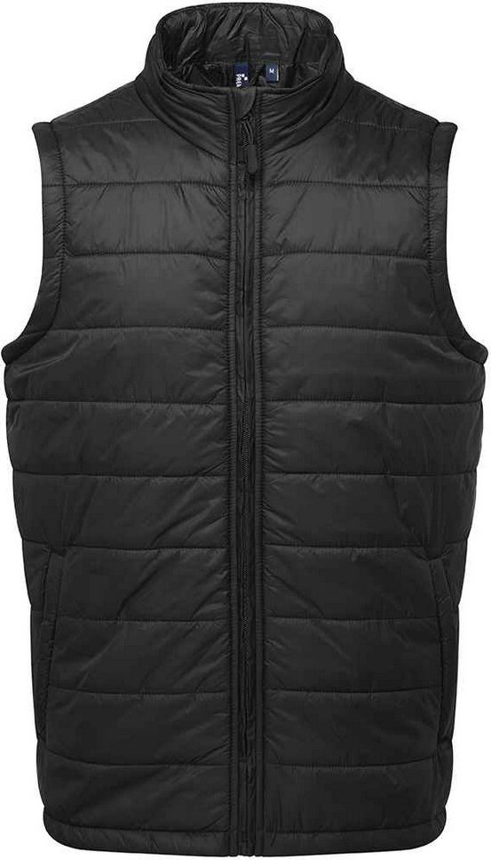 Premier Mens Recyclight Gilet (Schwarz)