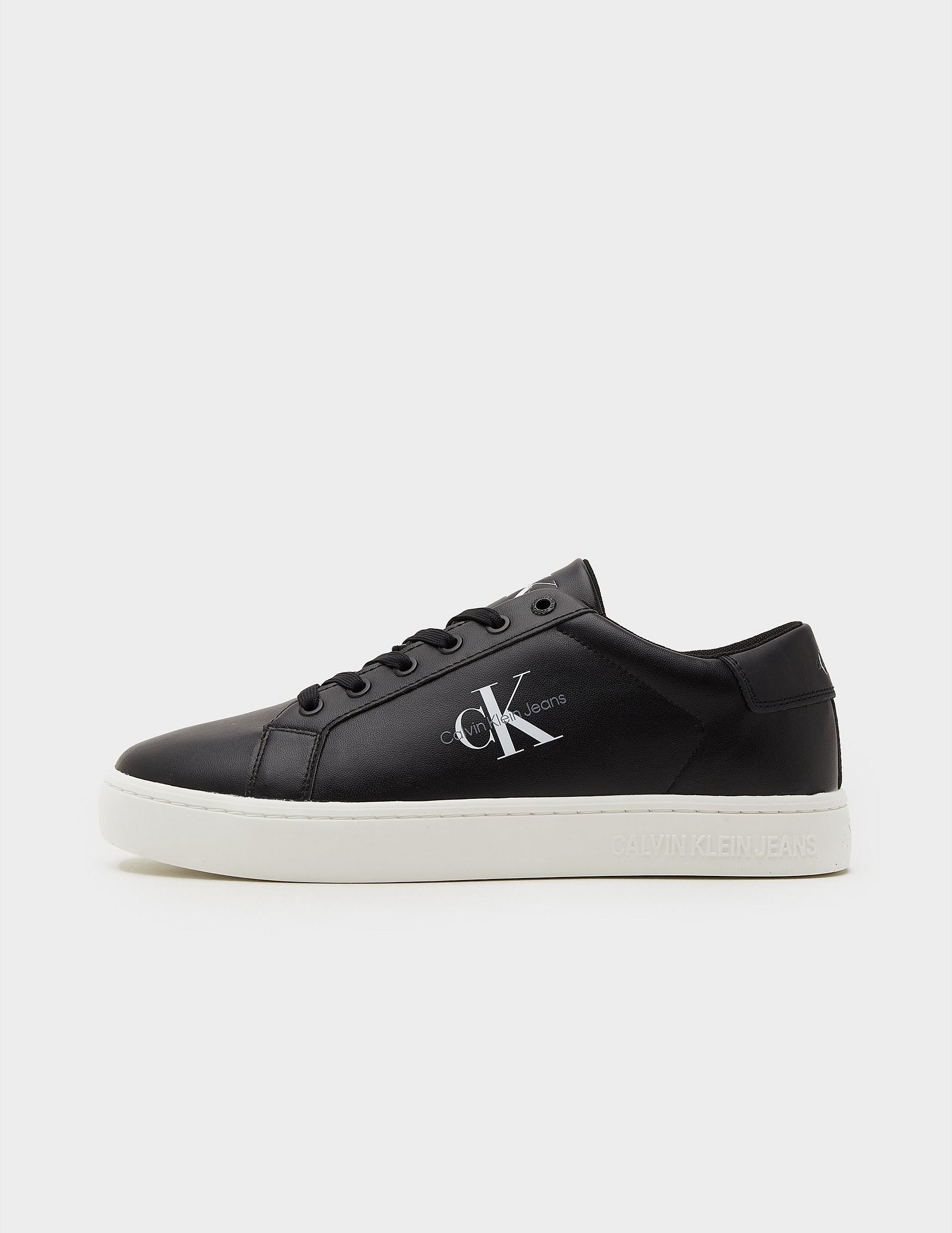 Herren Calvin Klein Klassische Cupsole Sneaker in Schwarz