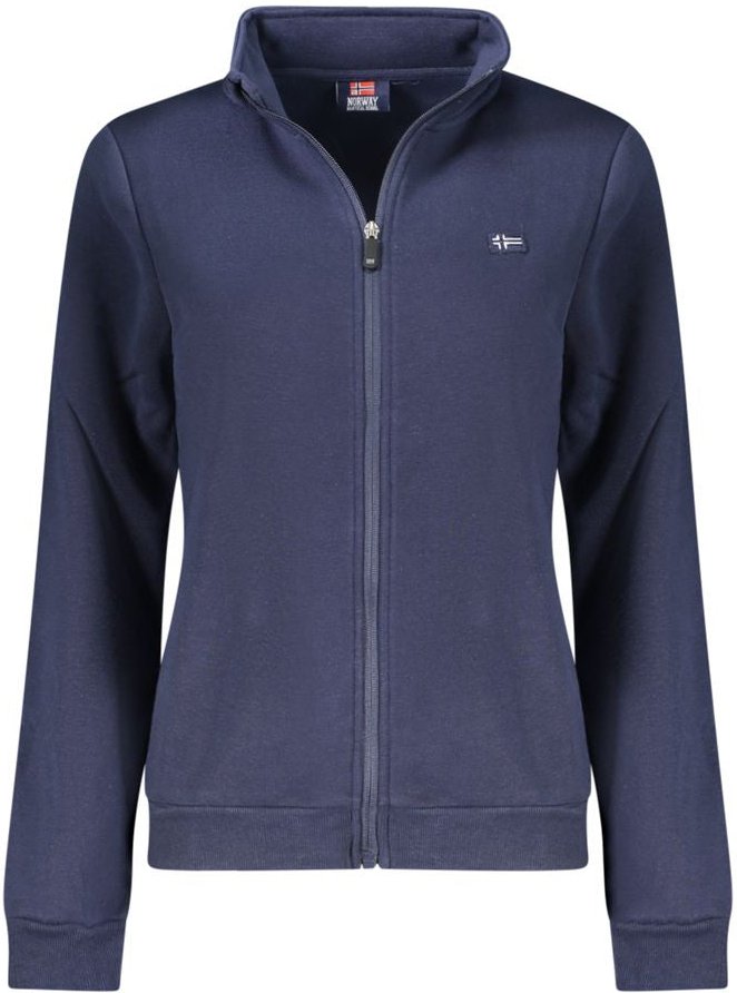 Norwegen 1963 Blaue Baumwolle Damen Sweatshirt