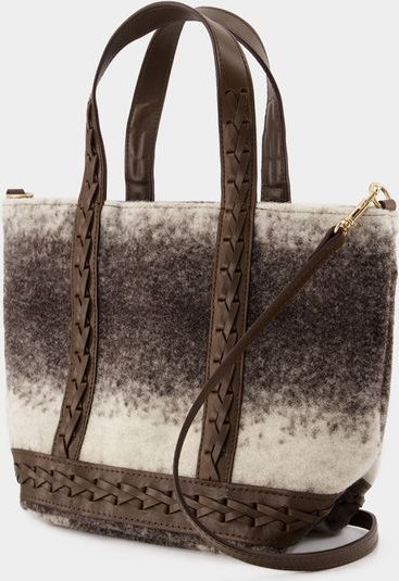 Shopper Cabas S - Vanessa Bruno - Wolle - Braun