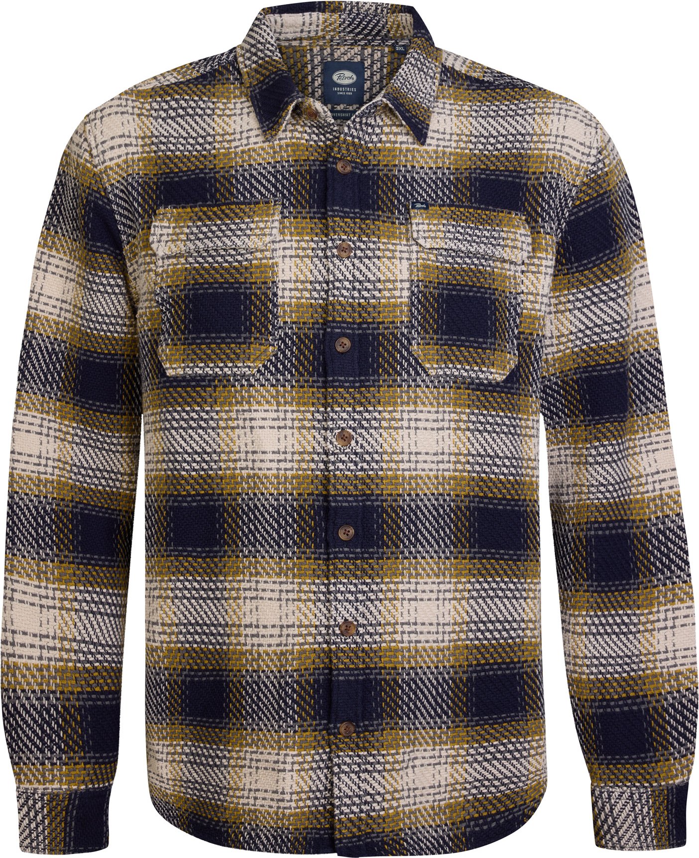 Petrol Industries - Karierte Hemd Manitowoc Herren - Blau