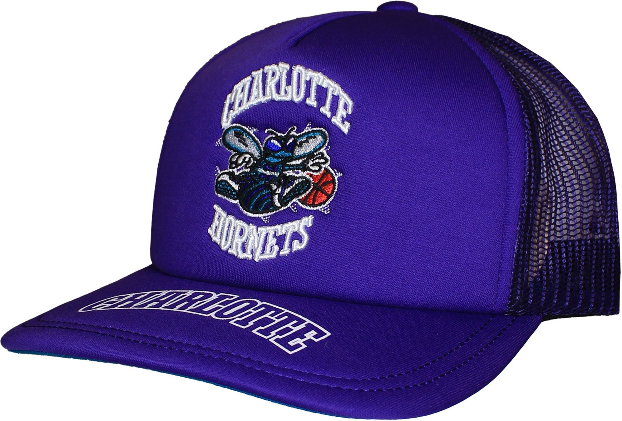 Mitchell & Ness NBA Charlotte Hornets lila Cap