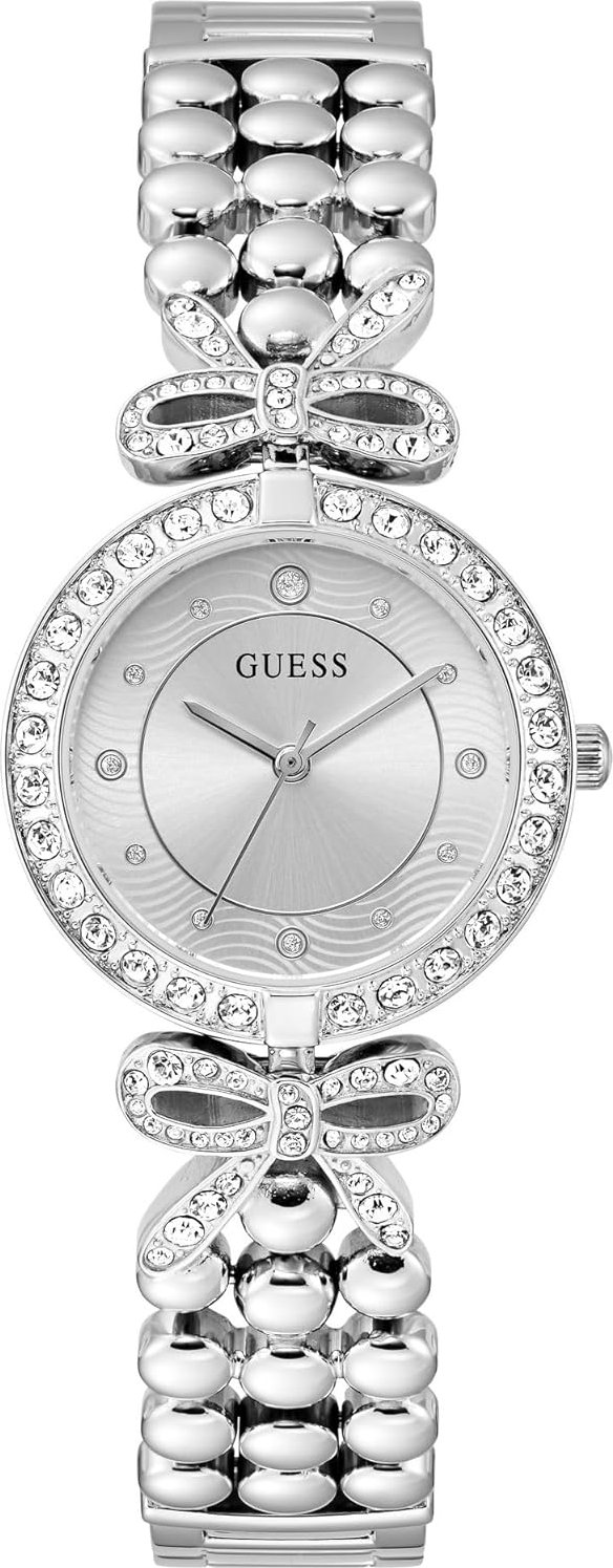 Guess Bandeau Damen Silber Uhr GW0838L1