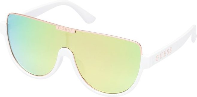 Weiße Harz-Sonnenbrille