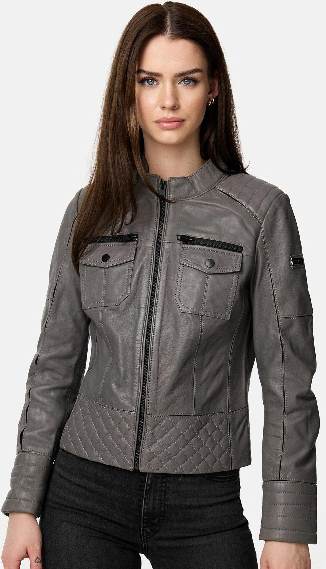 Thumbnail - Tazzio Damen Lederjacke