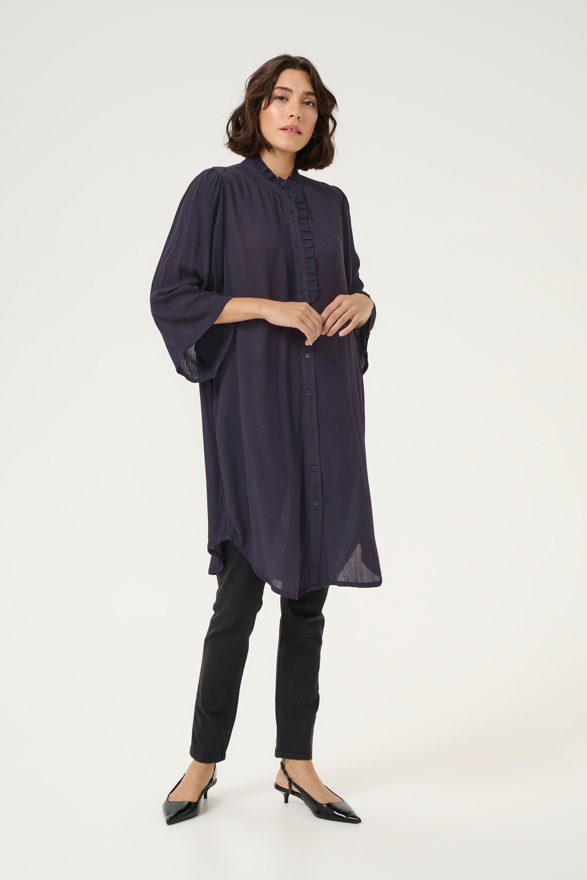 Thumbnail - Kleid Loose fit purple