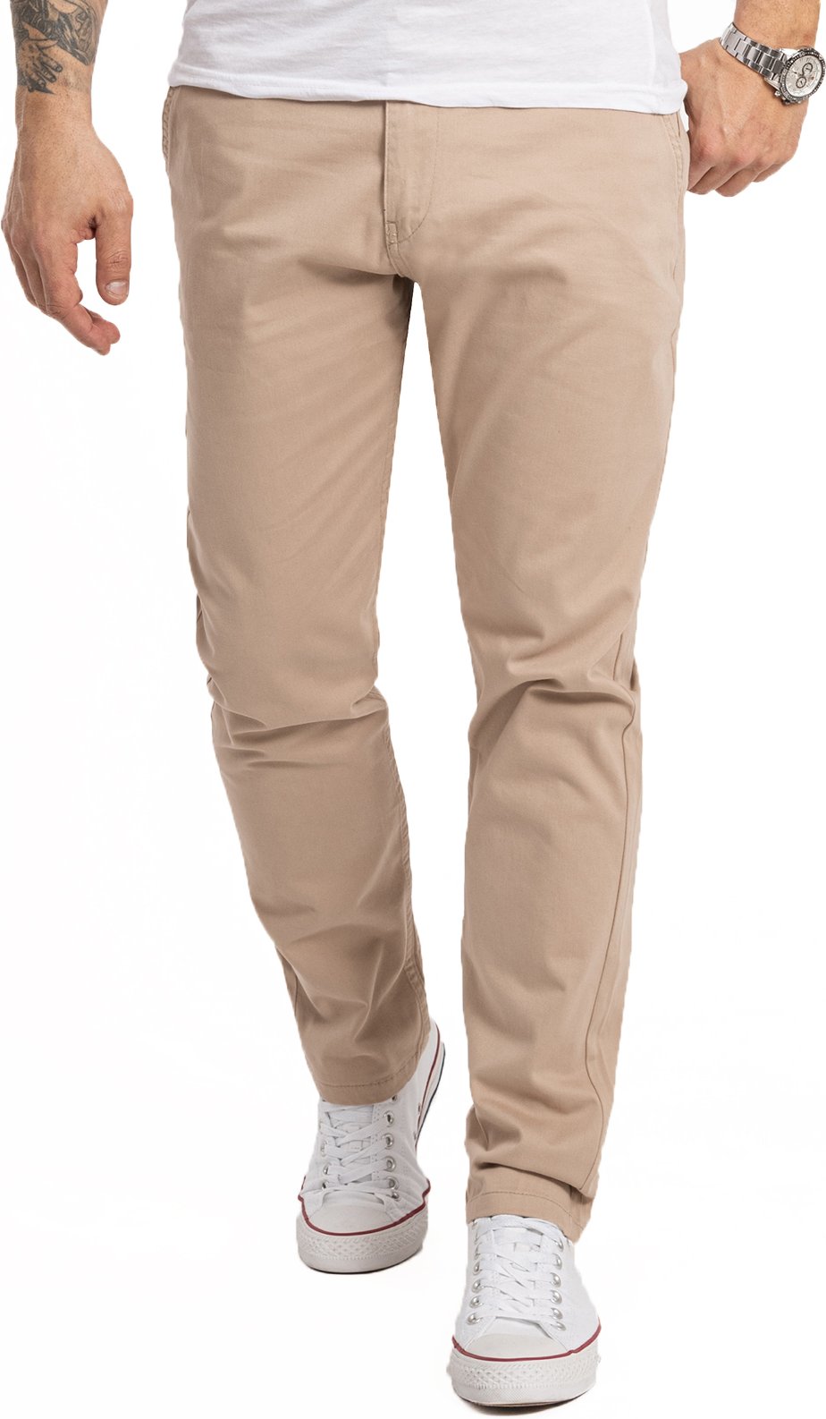 Indumentum Stoffhose Beige