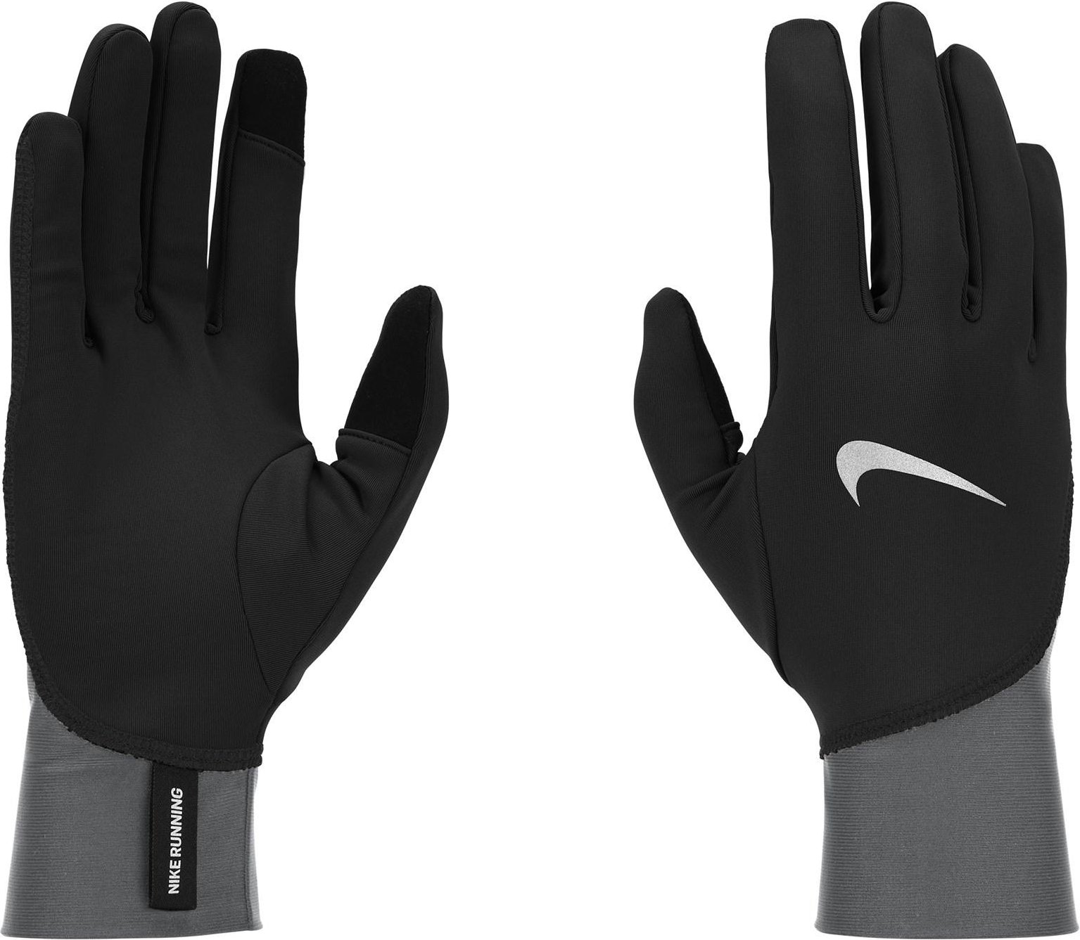 Thumbnail - Nike - Herren Handschuhe "2024 Pacer", Mittelschwer, Laufen (Schwarz)