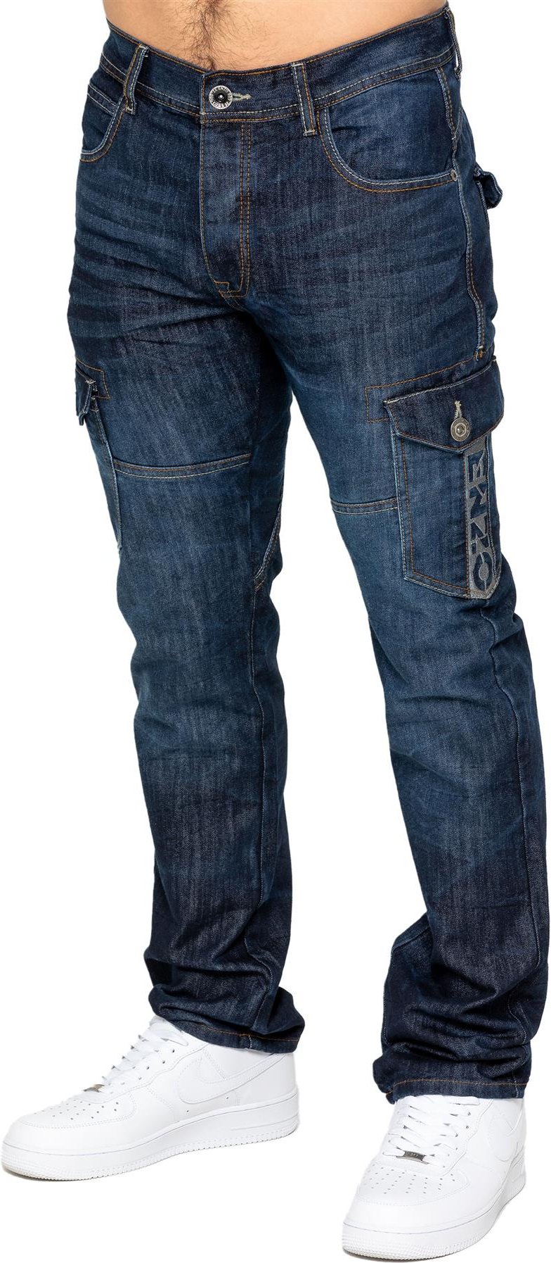 Enzo | Herren Jeans mit geradem Bein