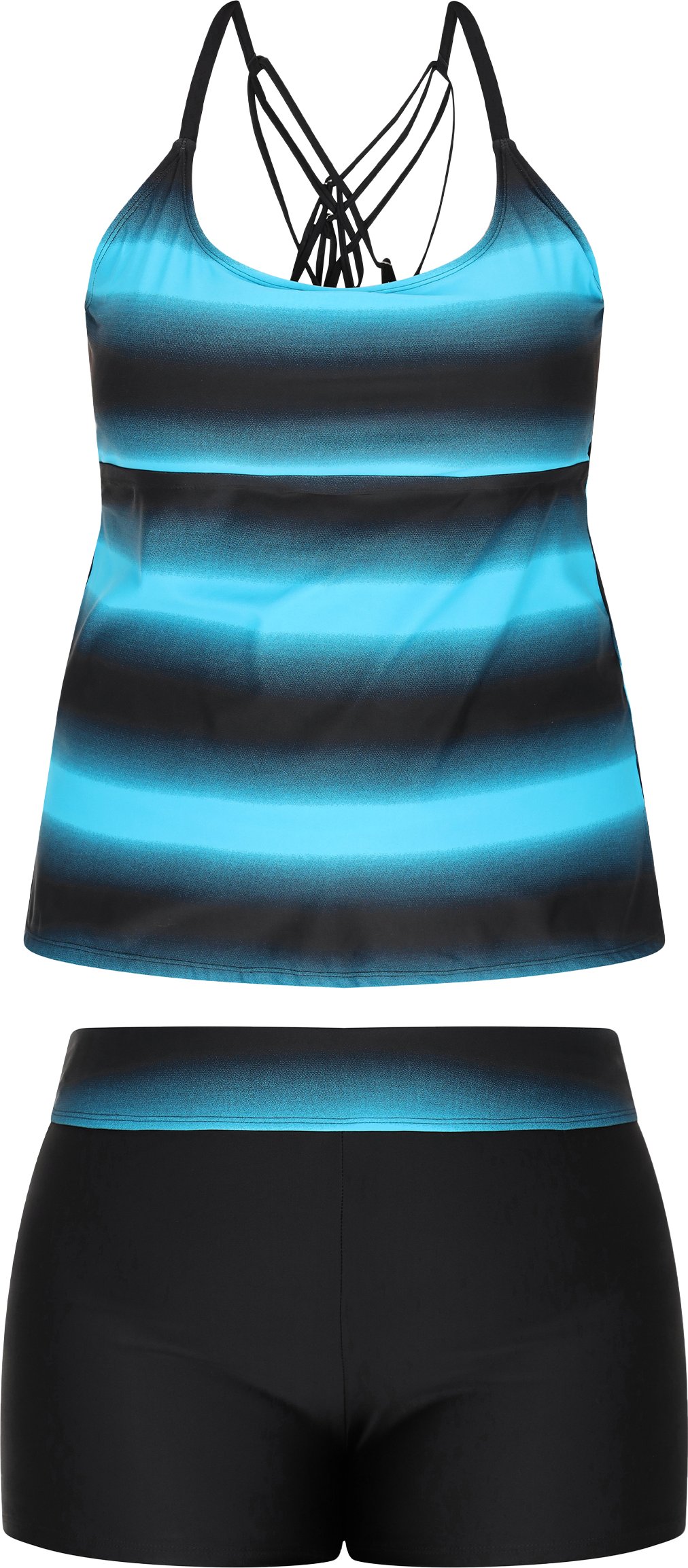 usha Badeanzug Frauen Blau Schwarz