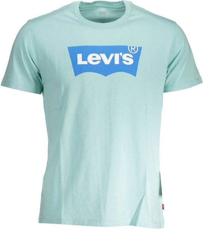 Levi's Azzurro Baumwoll Herren T-Shirt