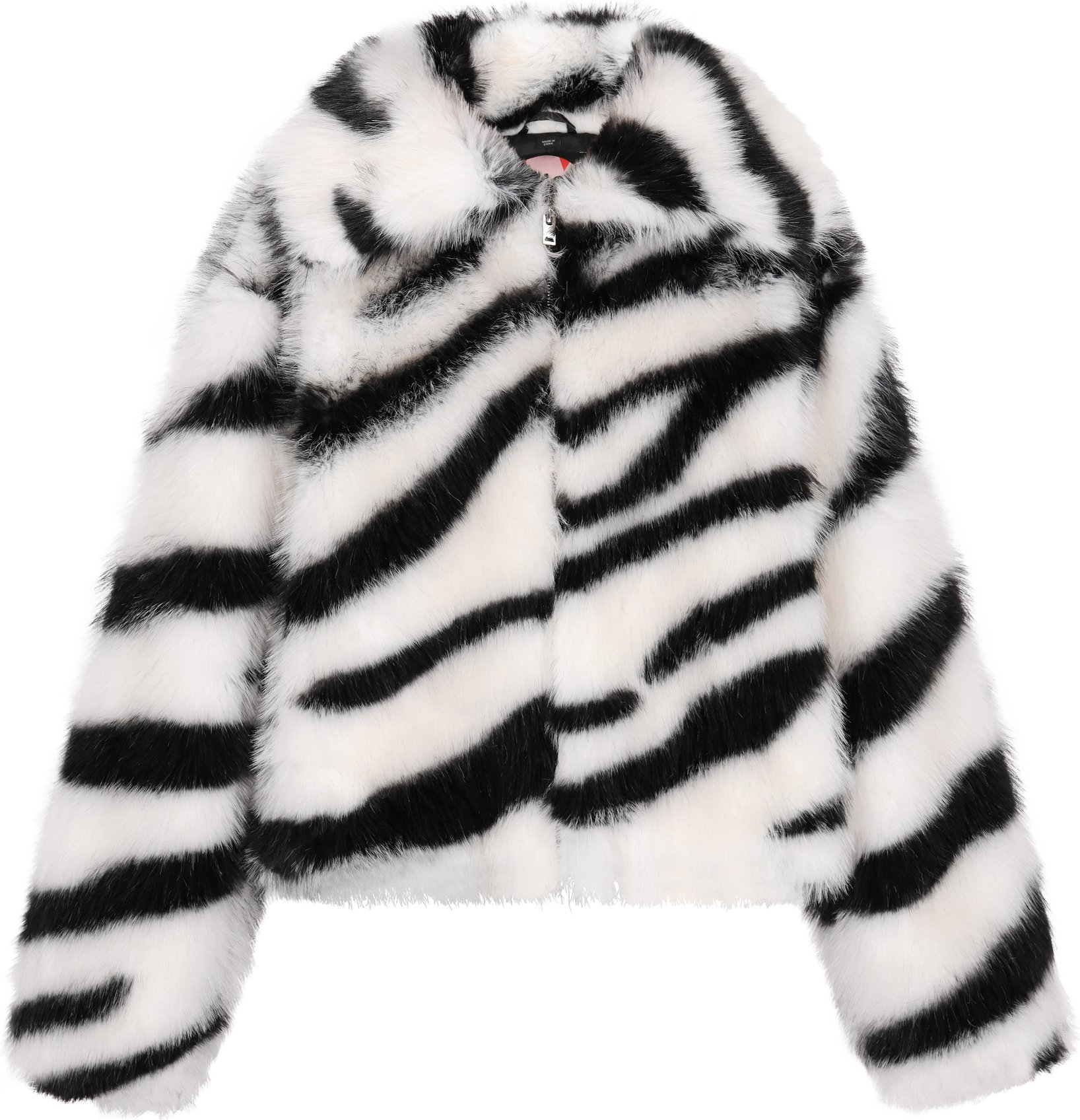 Mymo Jacke Damen weiss schwarz