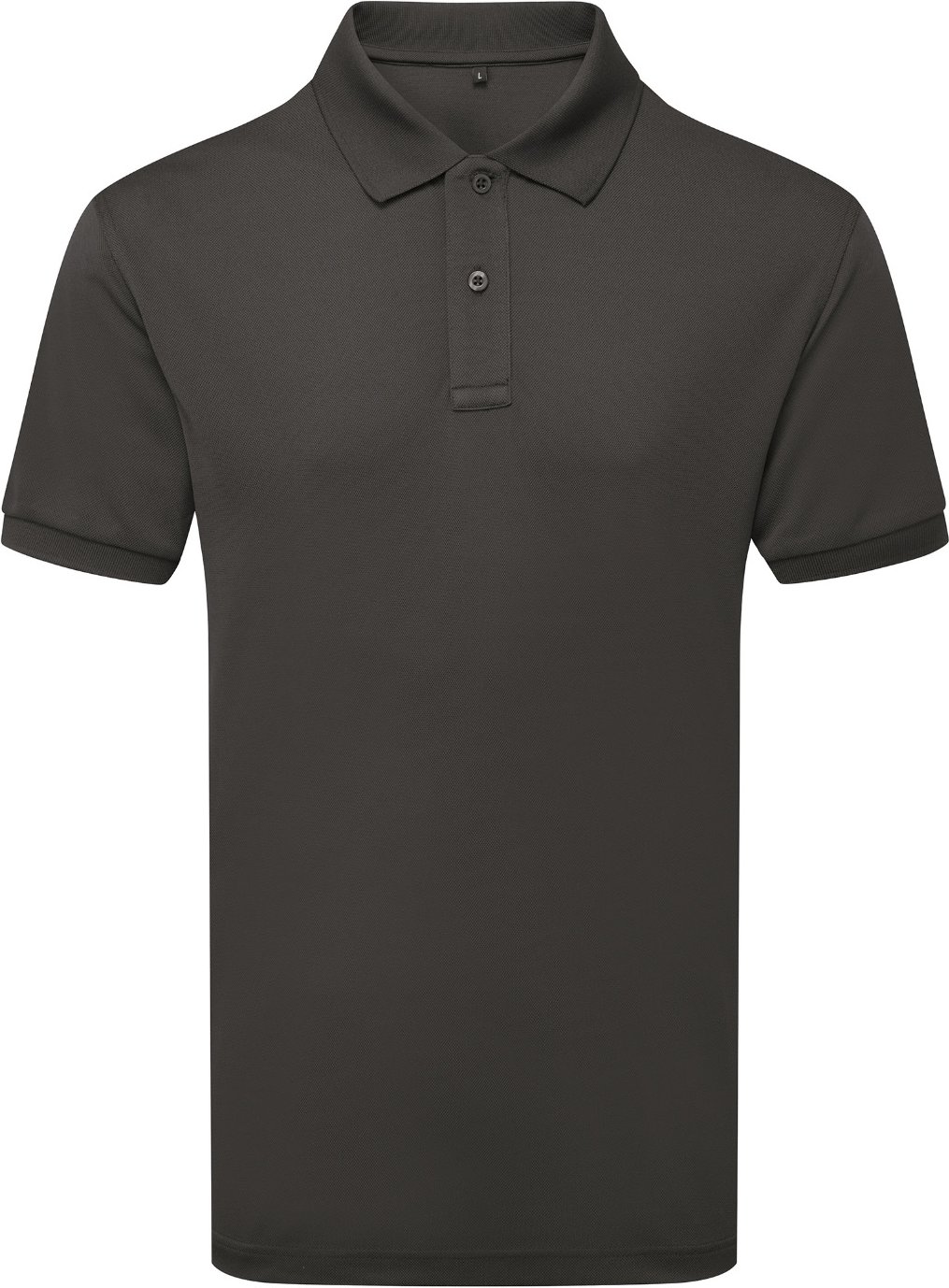 Asquith & Fox - "Glacier Tech" Poloshirt für Herren (Holzkohle)