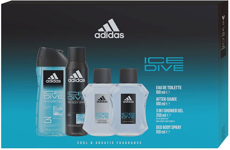 Adidas Ice Dive Case 4-tlg. 4 pz