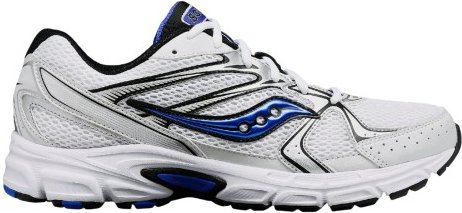 Saucony - "Ride Milennium" Sneaker für Herren/Damen Unisex (Weiß/Königsblau)