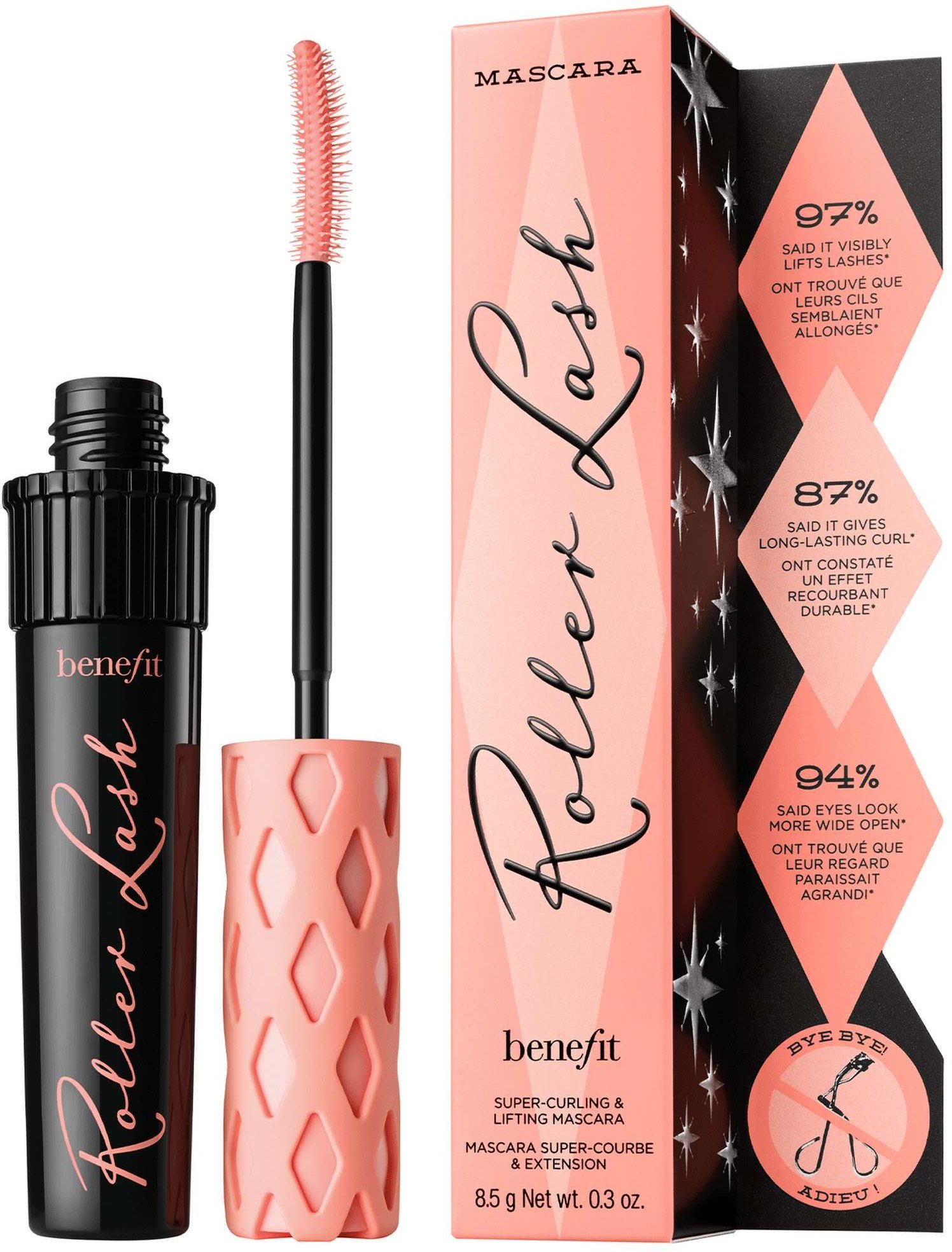 Roller Lash Super-Curling & Lifting Mascara - Schwarz 8,5 g