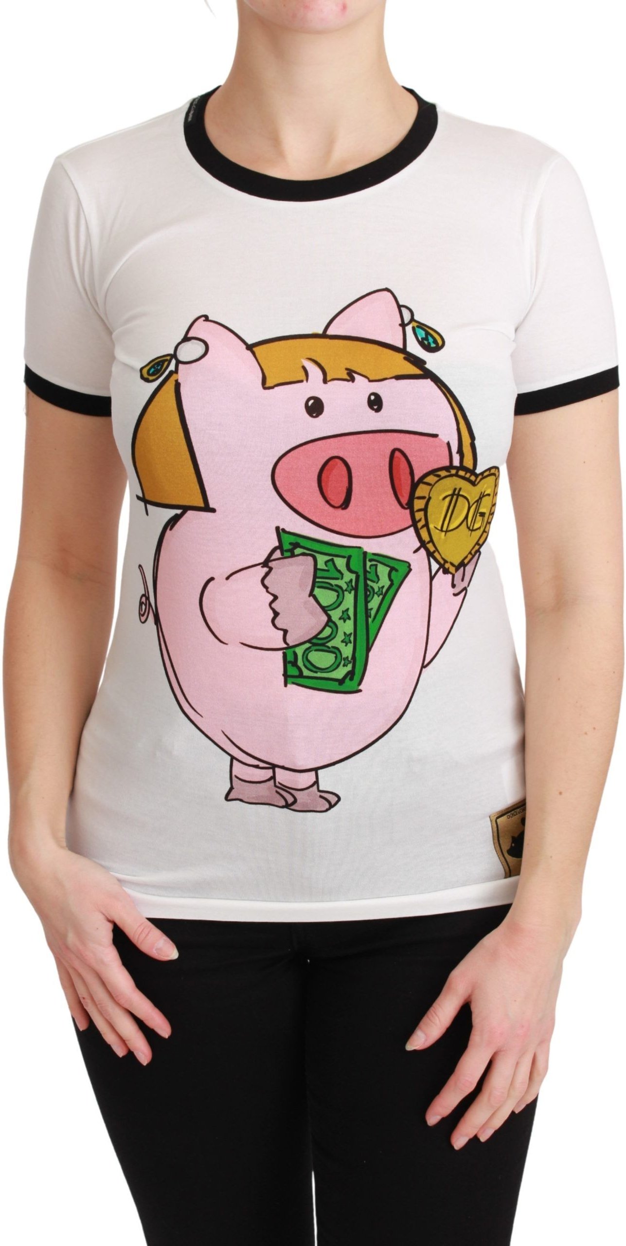 Dolce Gabbana Piggy T-Shirt Tsh4552