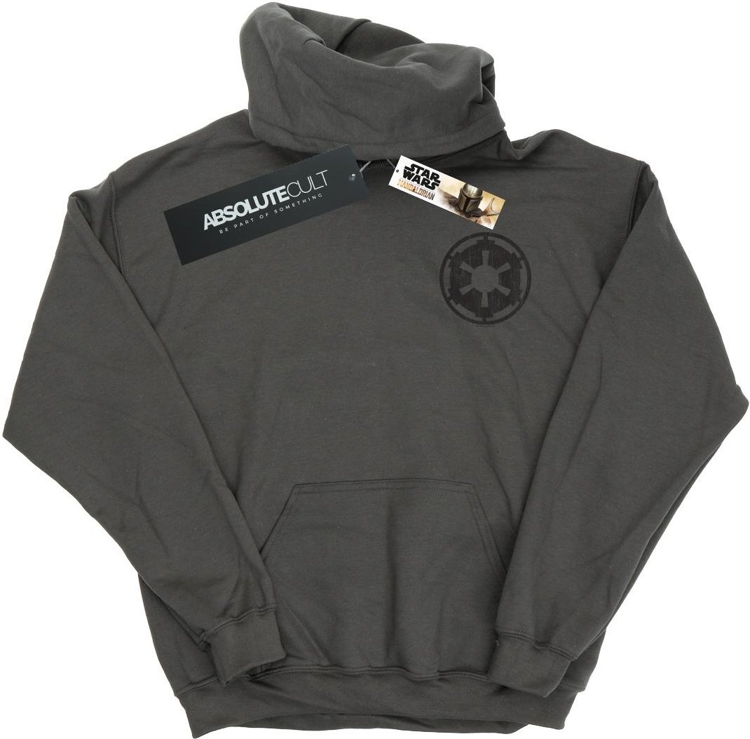 Star Wars - "The Mandalorian Galactic Empire" Kapuzenpullover für Herren (Holzkohle)
