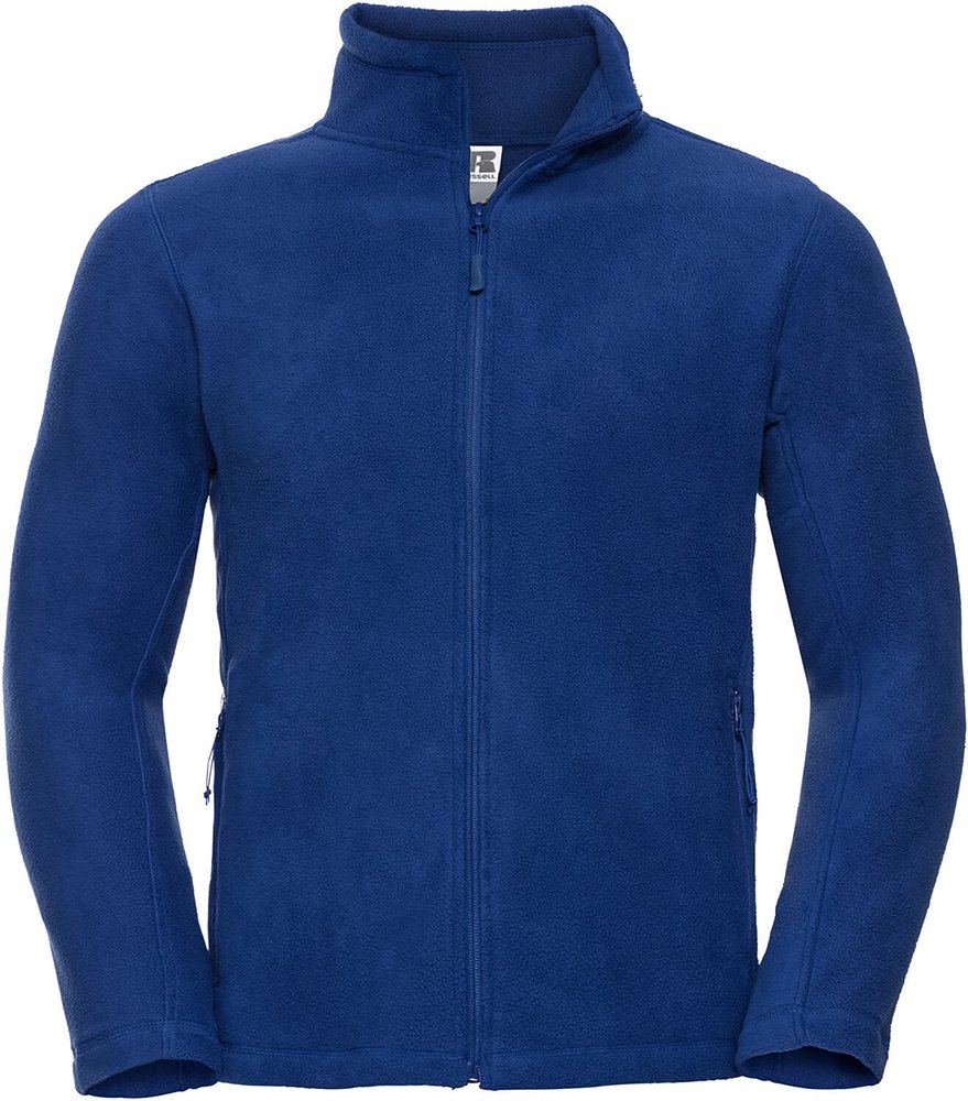 Russell Mens Full Zip Outdoor Fleece Jacke (Bright Royal)