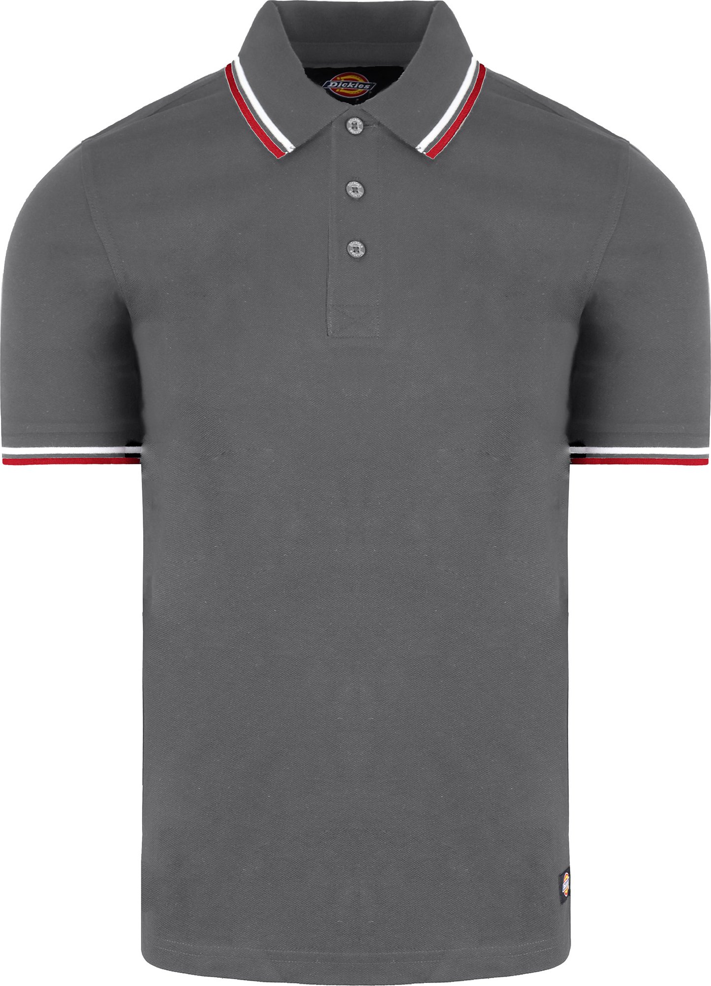 Dickies Riverton Mens Grey Polo -Hemd