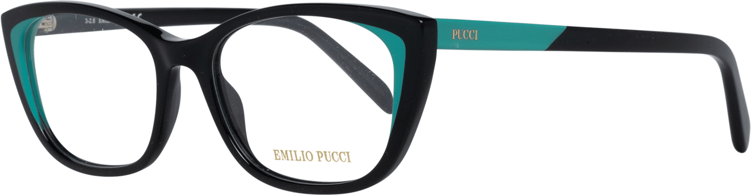 Emilio Pucci Noir Montres Optiques pour Femmes
