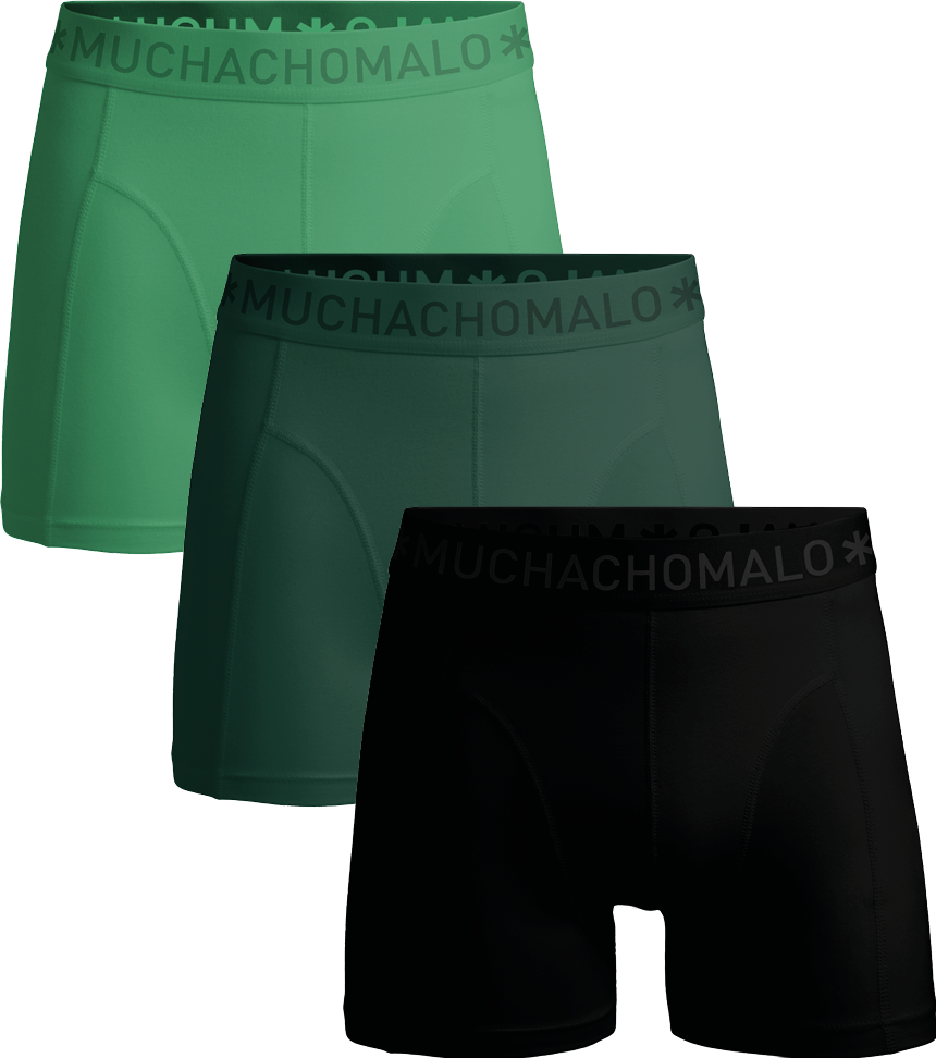 Muchachomalo Herren Boxer Shorts - 3er Pack - Herren Unterwäsche