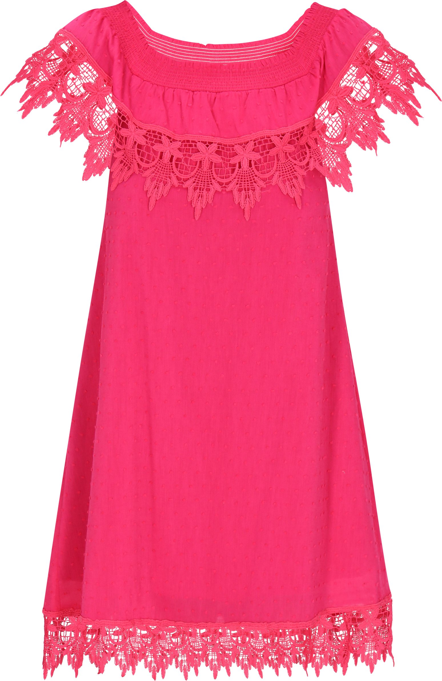 IZIA Kleid Frauen Fuchsie