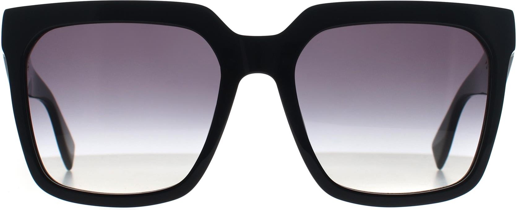 Furla Square Womens Schwarz Grau Gradient SFU594