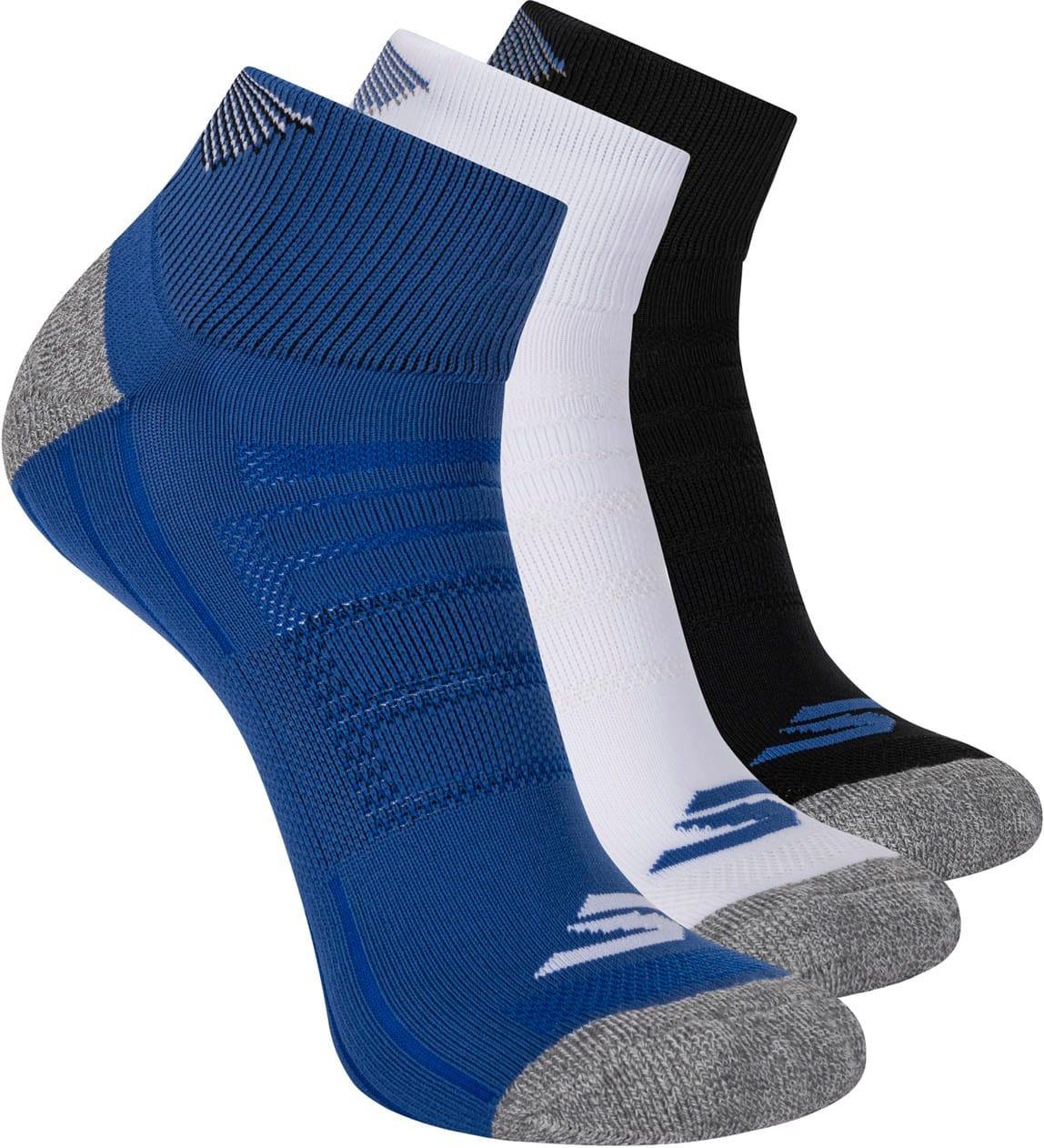 Skechers - Socken für Herren (3er-Pack) (Blau/Weiß/Schwarz)