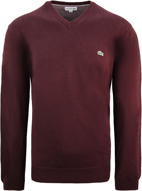 Lacoste Plain Herren Burgund Sweater