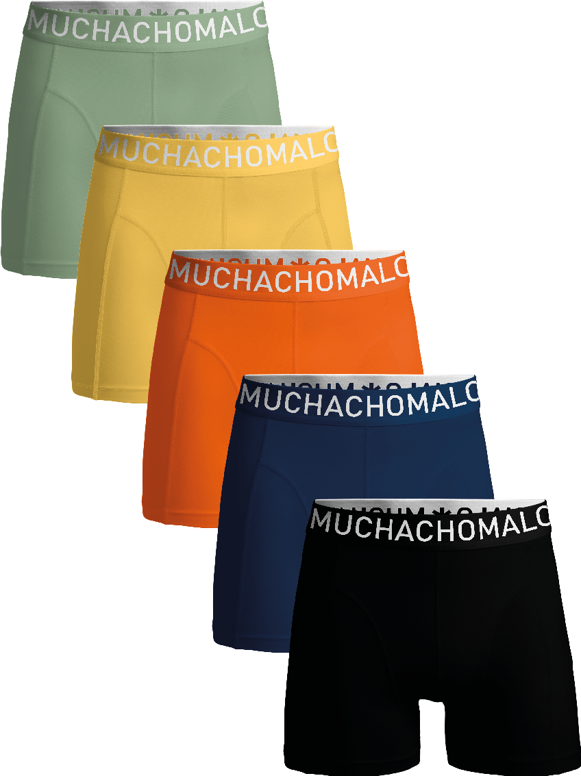 Muchachomalo Herren Boxershorts – 5 Stück – Herren Unterhosen