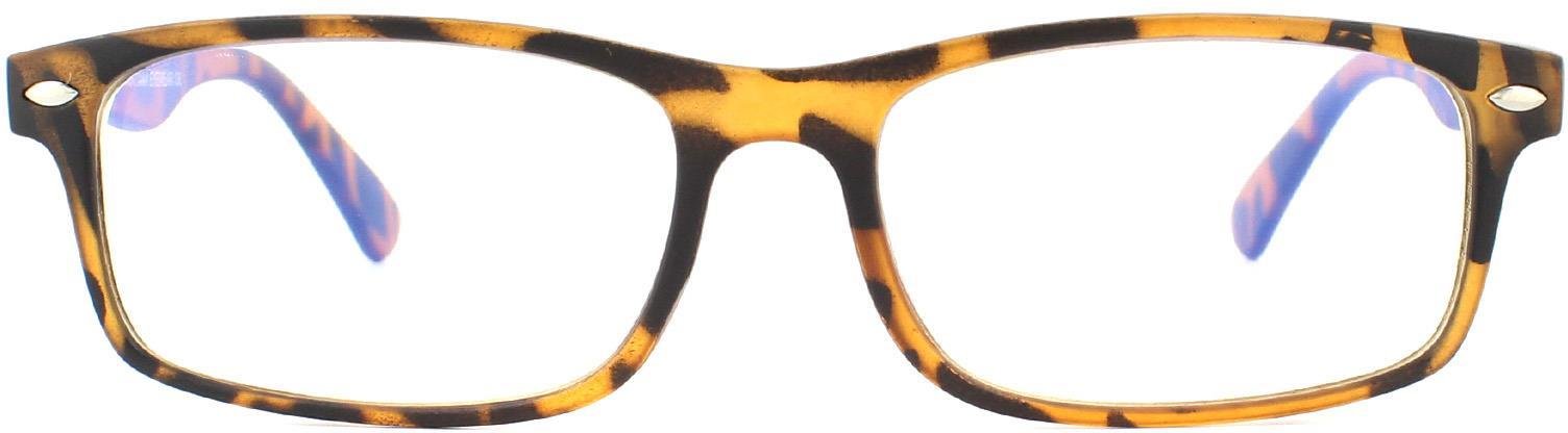 Thumbnail - Montana Rechteckig Unisex Matt Schildkröte Braun Brille