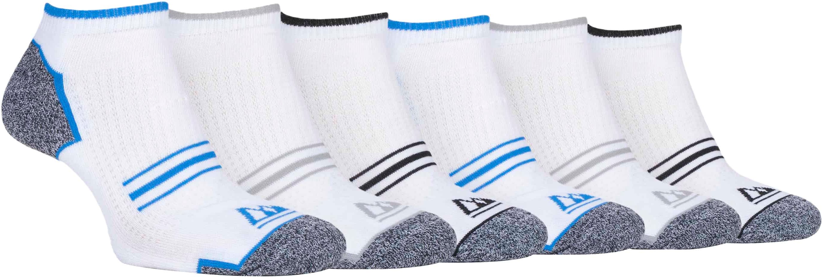 6 Paar Herren atmungsaktiv gepolstert Sohle laufen Low Cut Trainer Socken