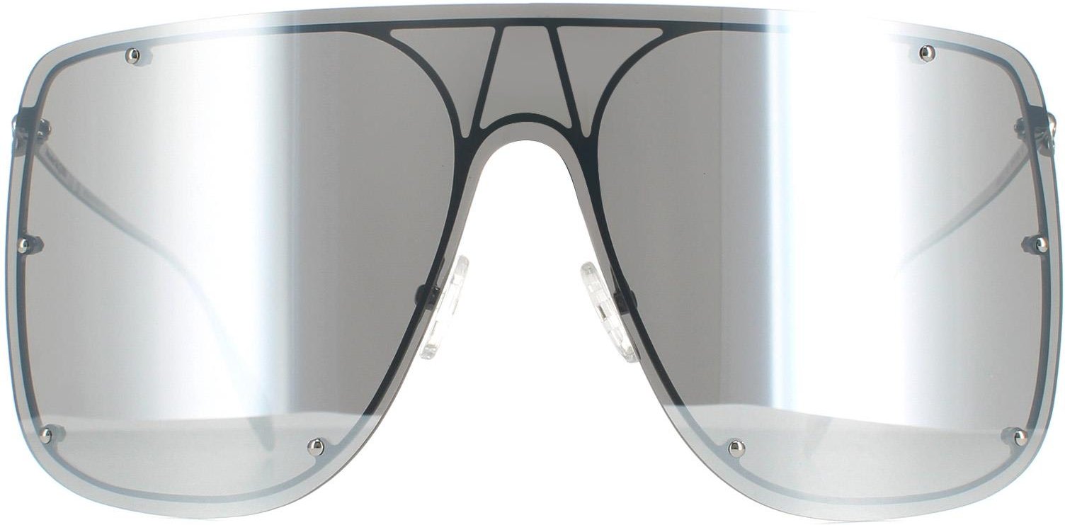 Alexander McQueen Schild Womens Silber Silber Spiegel AM0313S