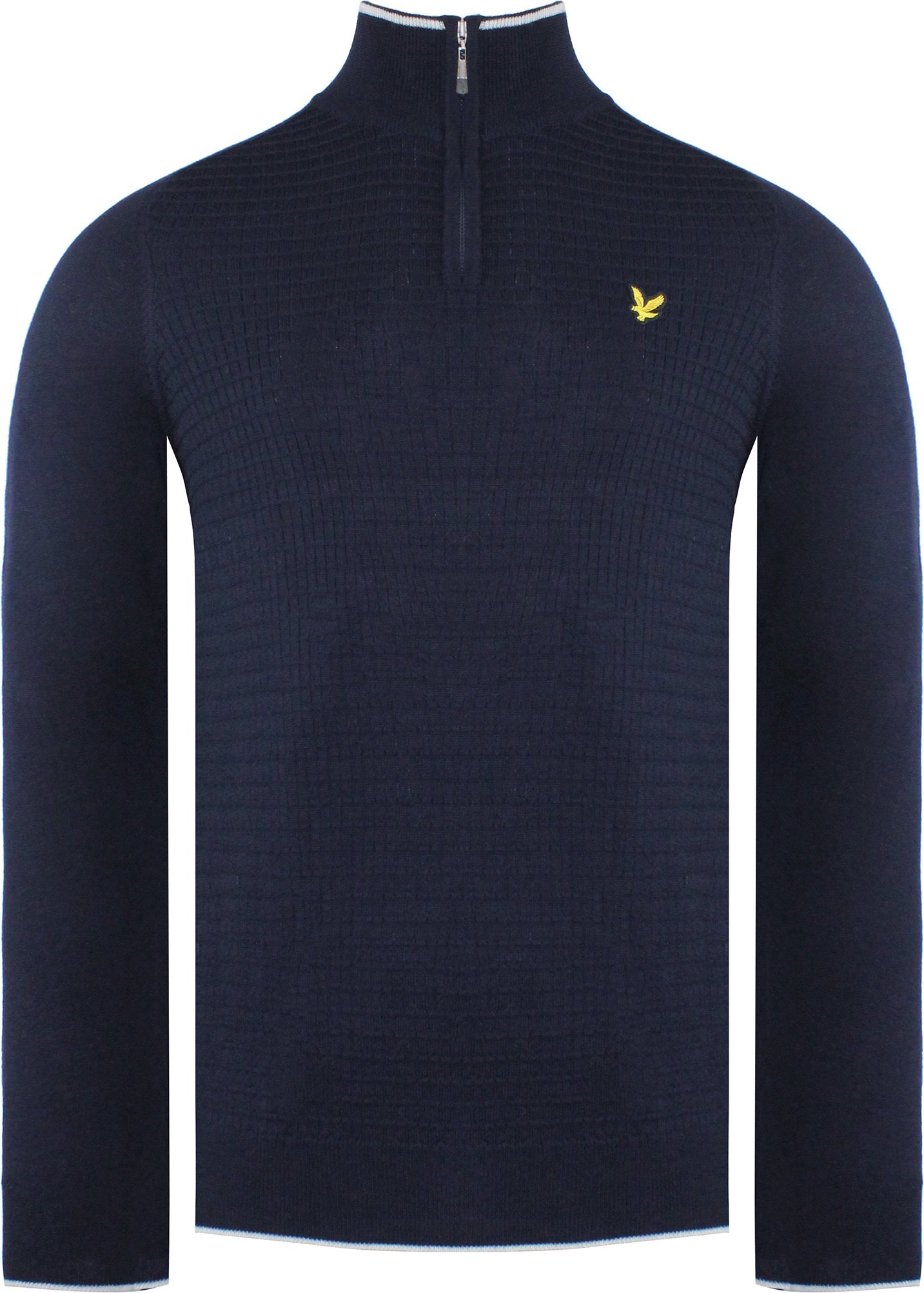 Lyle & Scott Merino Golf Mens Navy Pullover