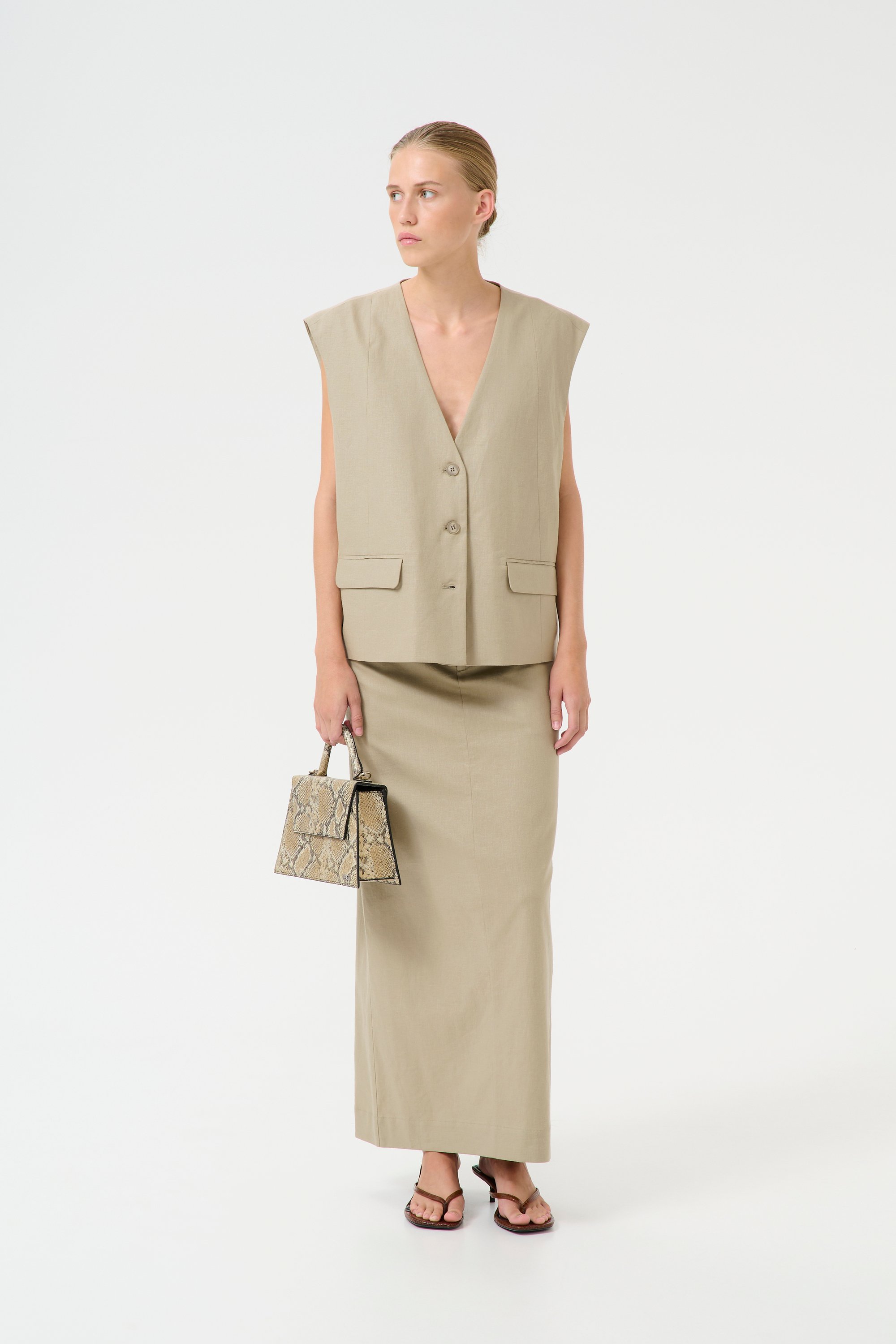 Ärmellose Bluse GZizza Ärmellose Bluse Box fit