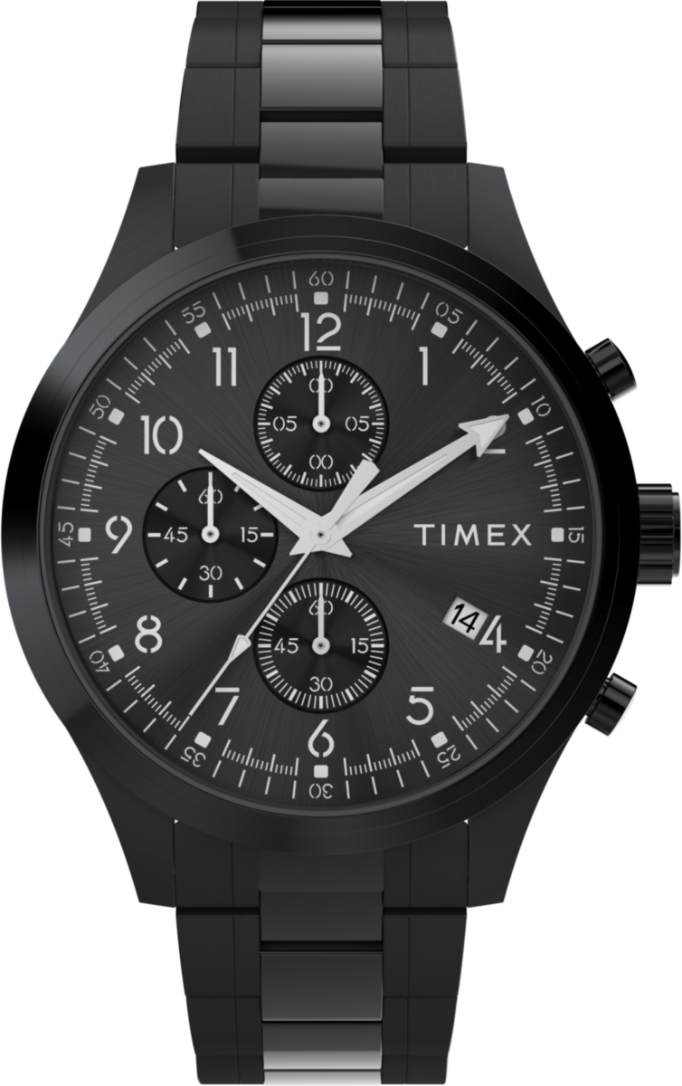 Timex Trend Herren Schwarz Uhr TW2Y01600