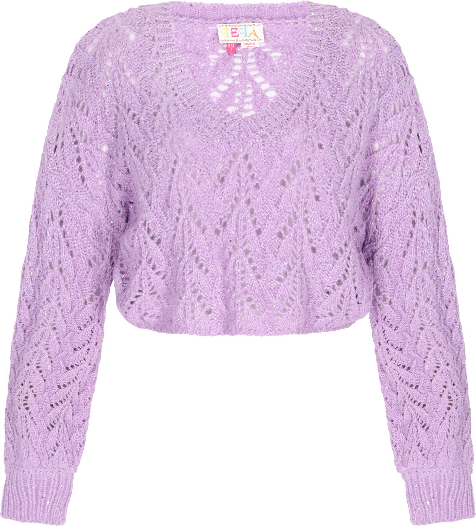 IZIA Pullover Frauen lila