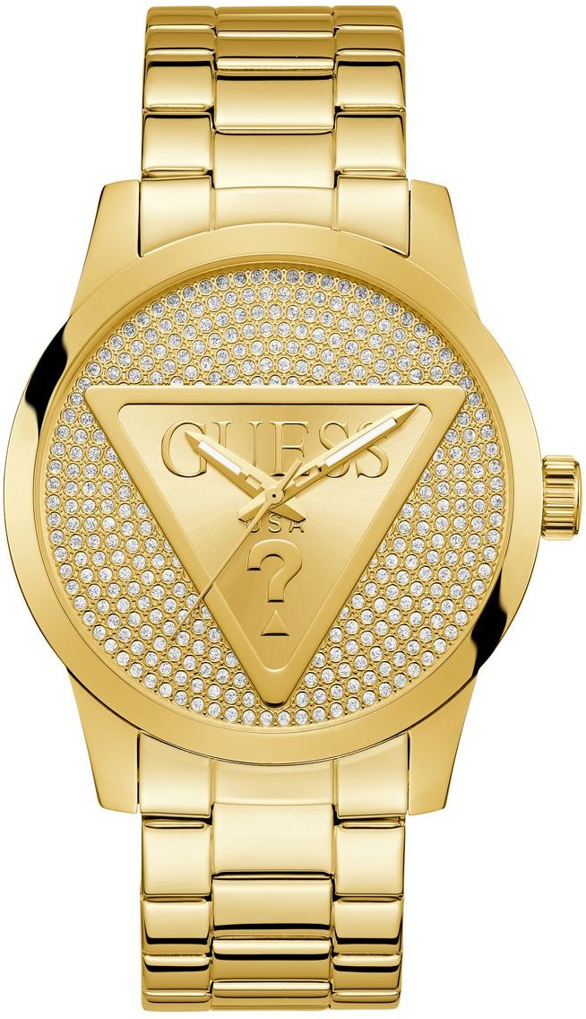 Guess Badge Gold Herren Armbanduhr GW0915G1