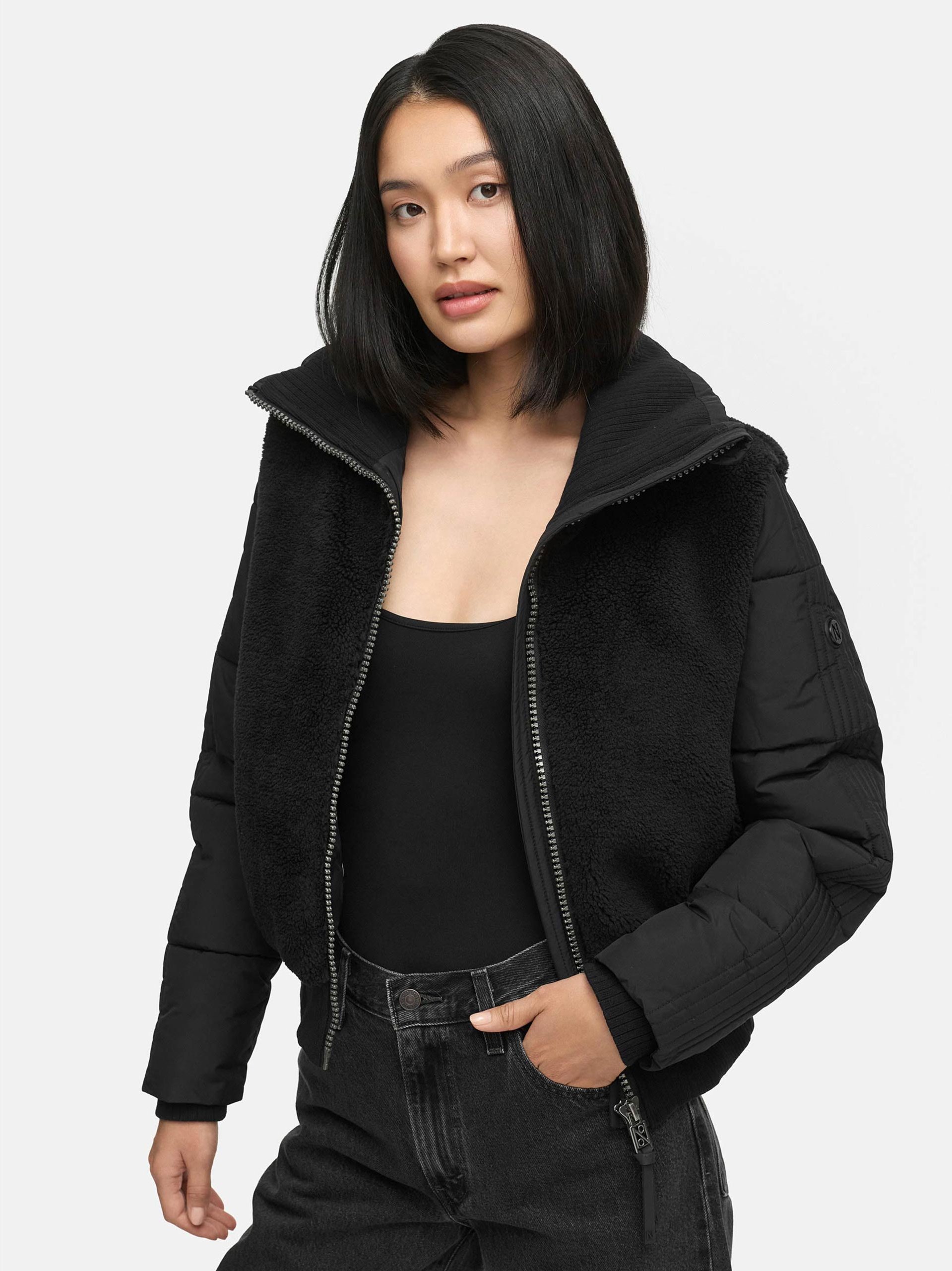 Thumbnail - Navahoo Damen Winterjacke TEDDYZONE – trendig, warm & stylisch