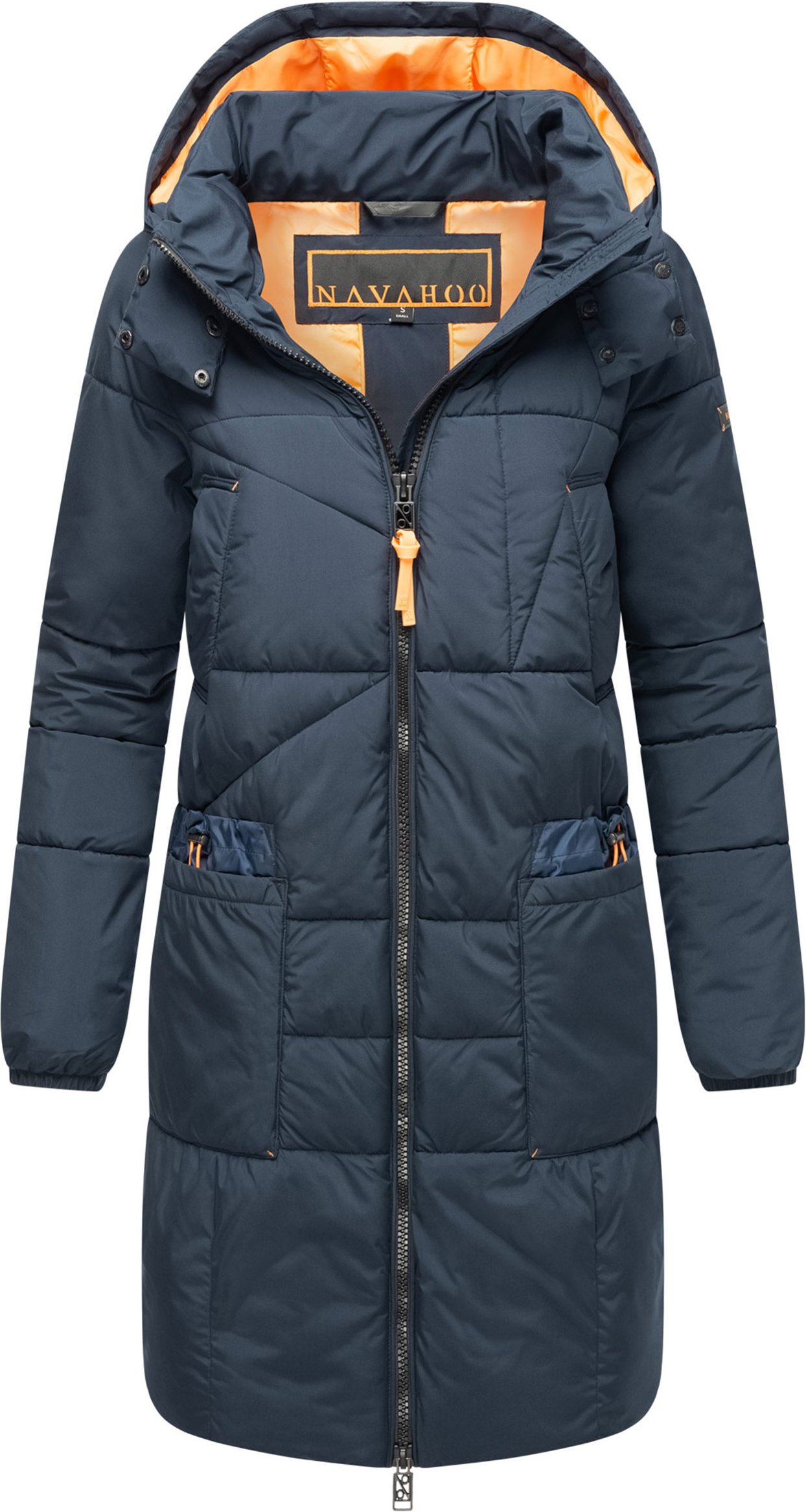 Navahoo Damen Winter Steppmantel Bliblablubb – warm & funktional
