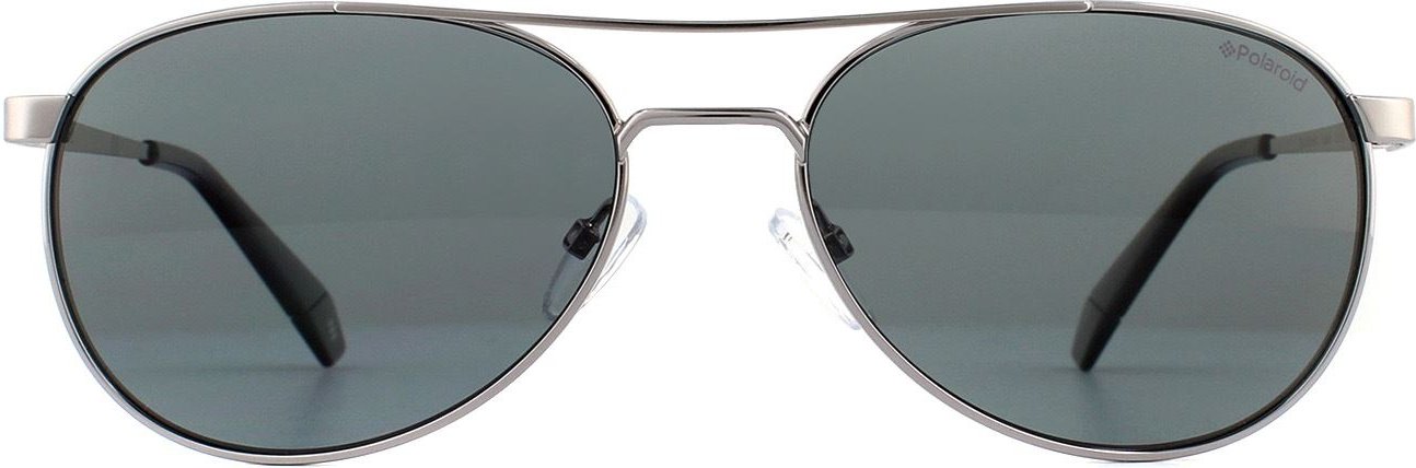 Polaroid Aviator Womens Ruthenium Grau Polarisierte Sonnenbrille