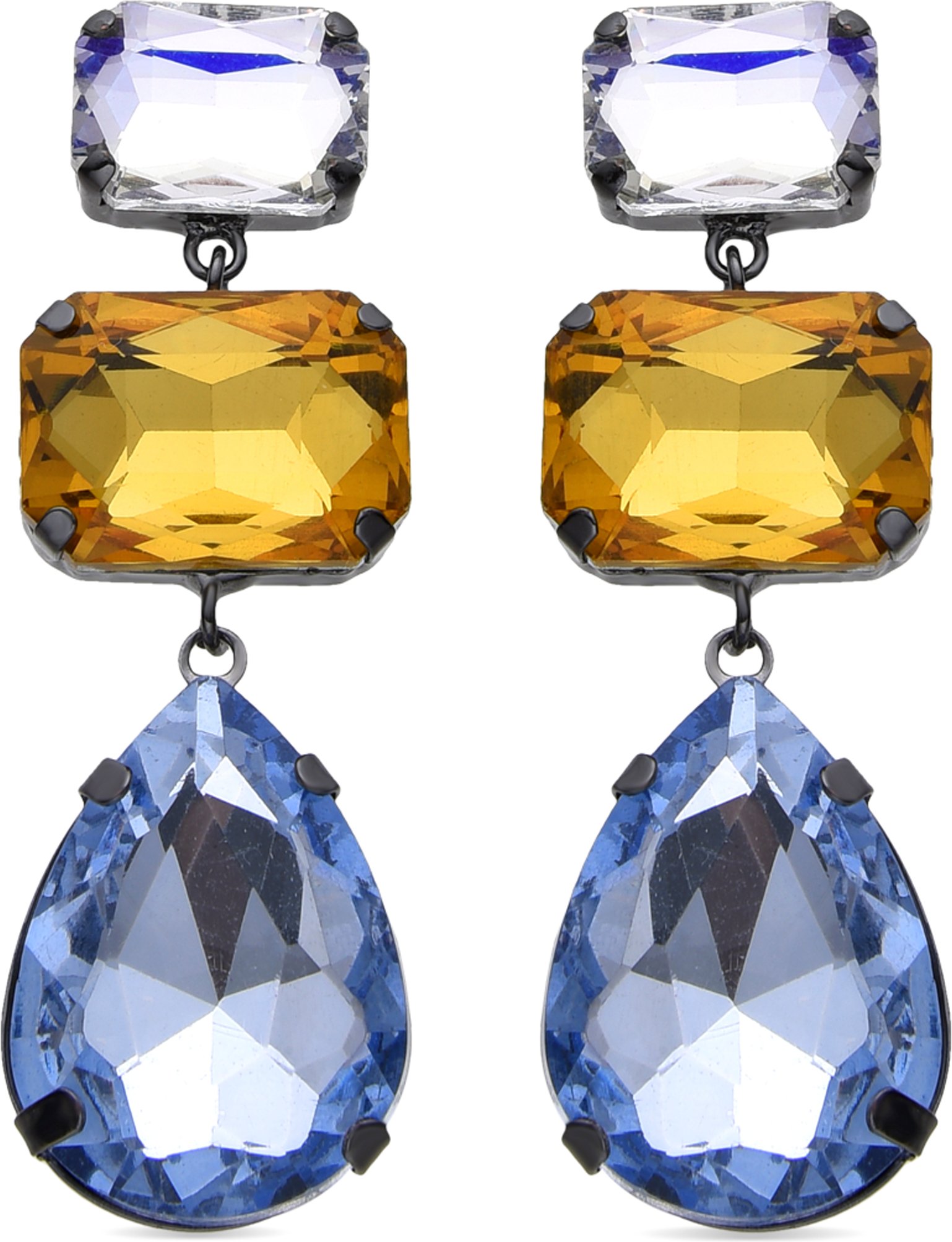 Thumbnail - Luxenter Ifar-Ohrringe aus 18 Karat Gelbgold